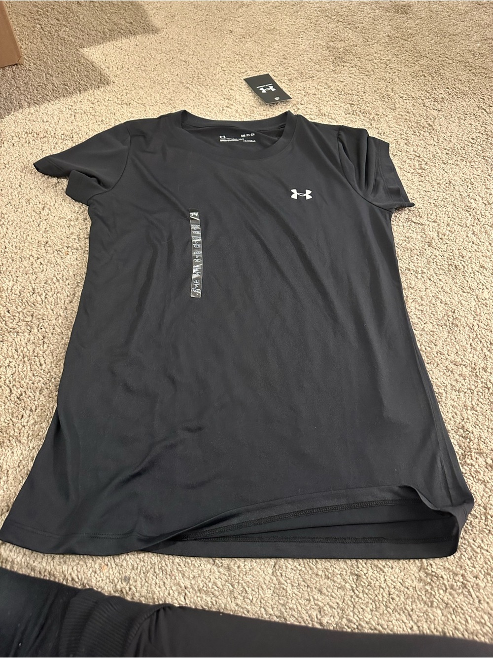 Under Armour Women’s Black Short Sleeve Performance Tee